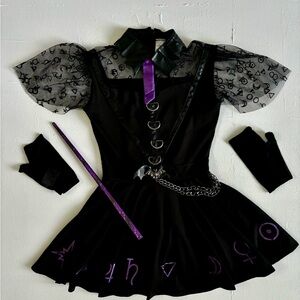 Spirit Halloween- Kids Coven Academy Costume